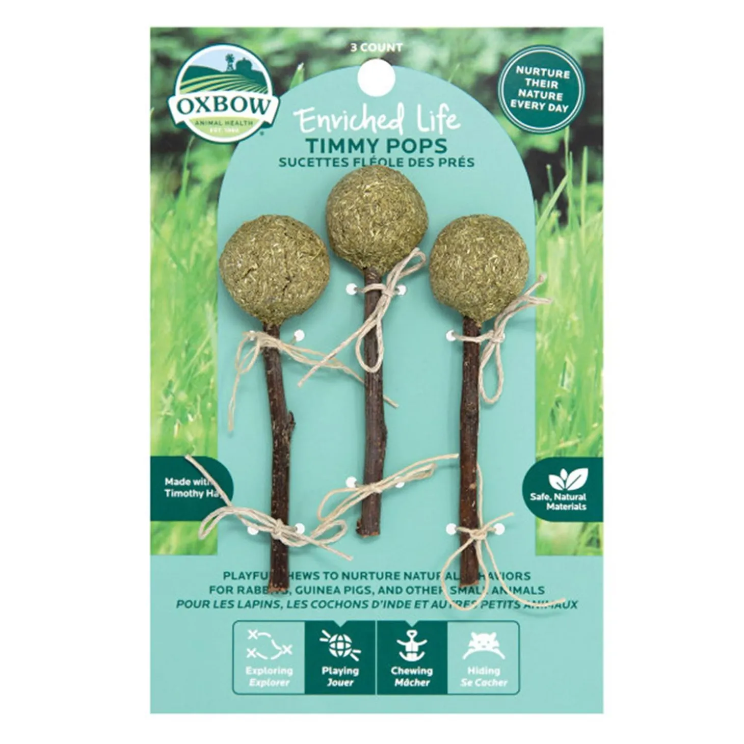Enriched Life Timmy Pops Small Animal Toy