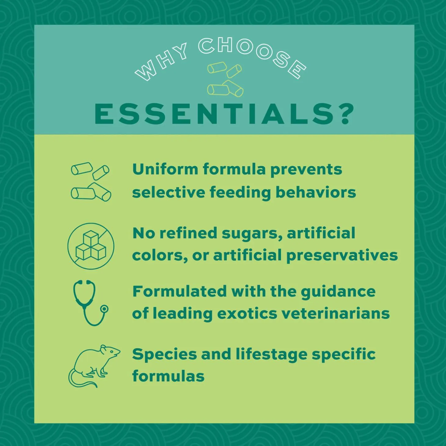Essentials Adult Rat Food