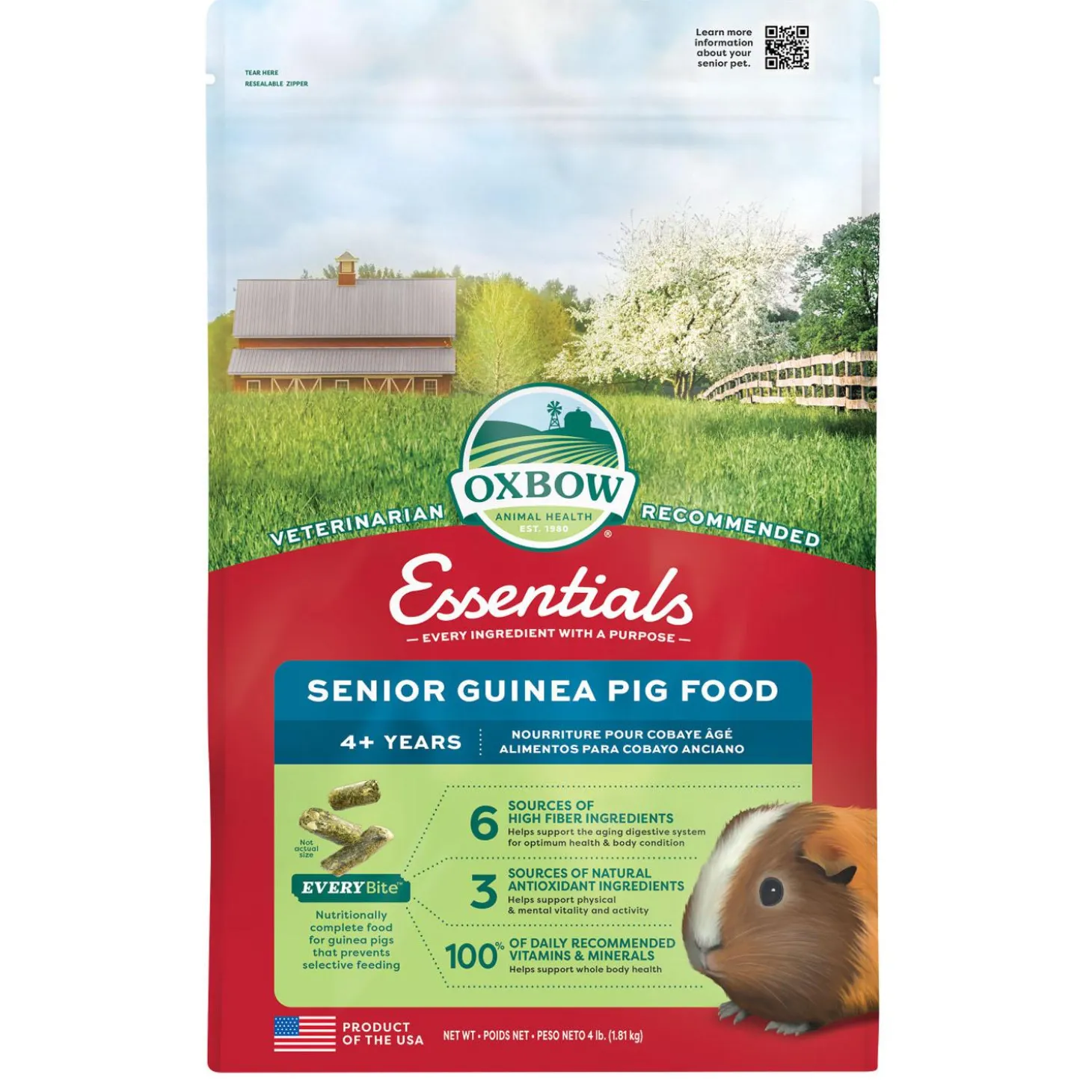Essentials Senior Guinea Pig Food