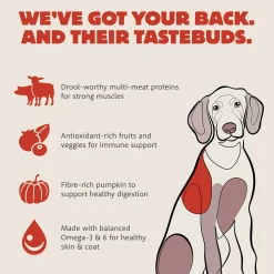Farmstead Feast Pork Meal & Lamb Meal Recipe Adult Dog Food