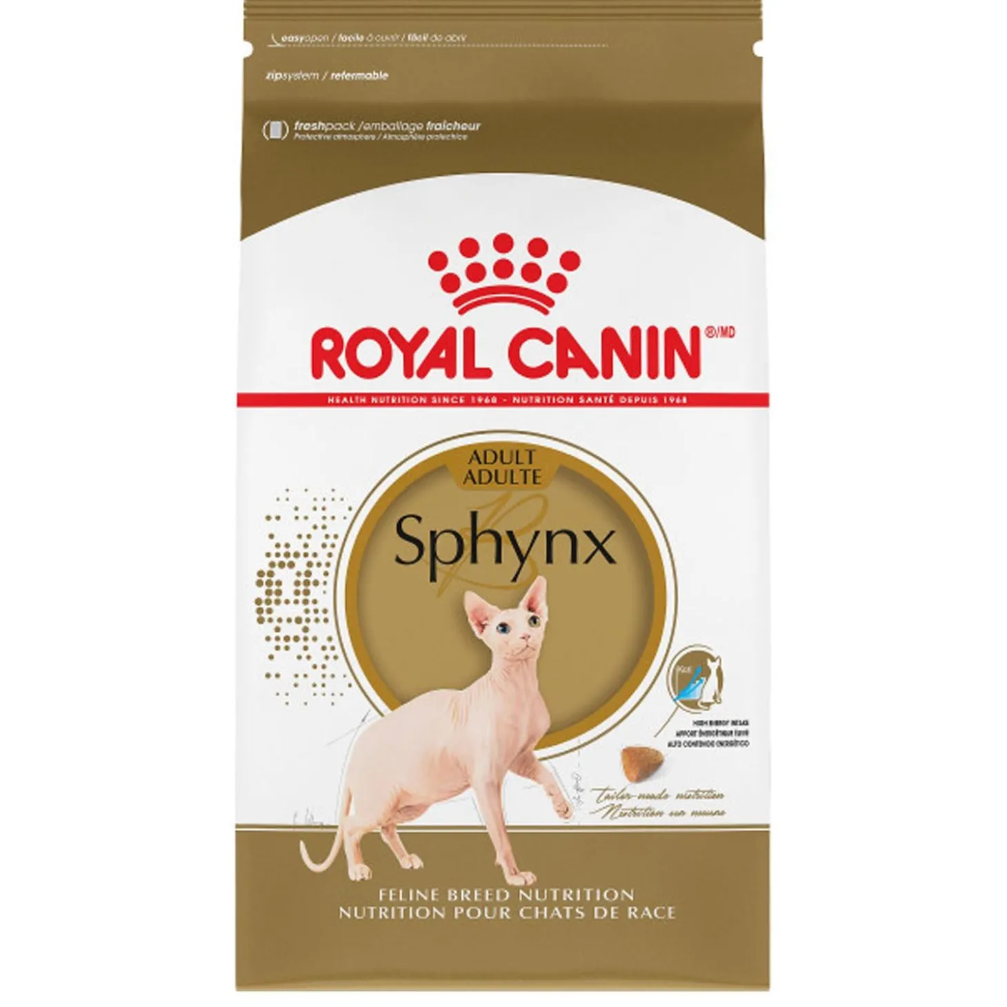 Feline Breed Nutrition Sphynx Adult Cat Food
