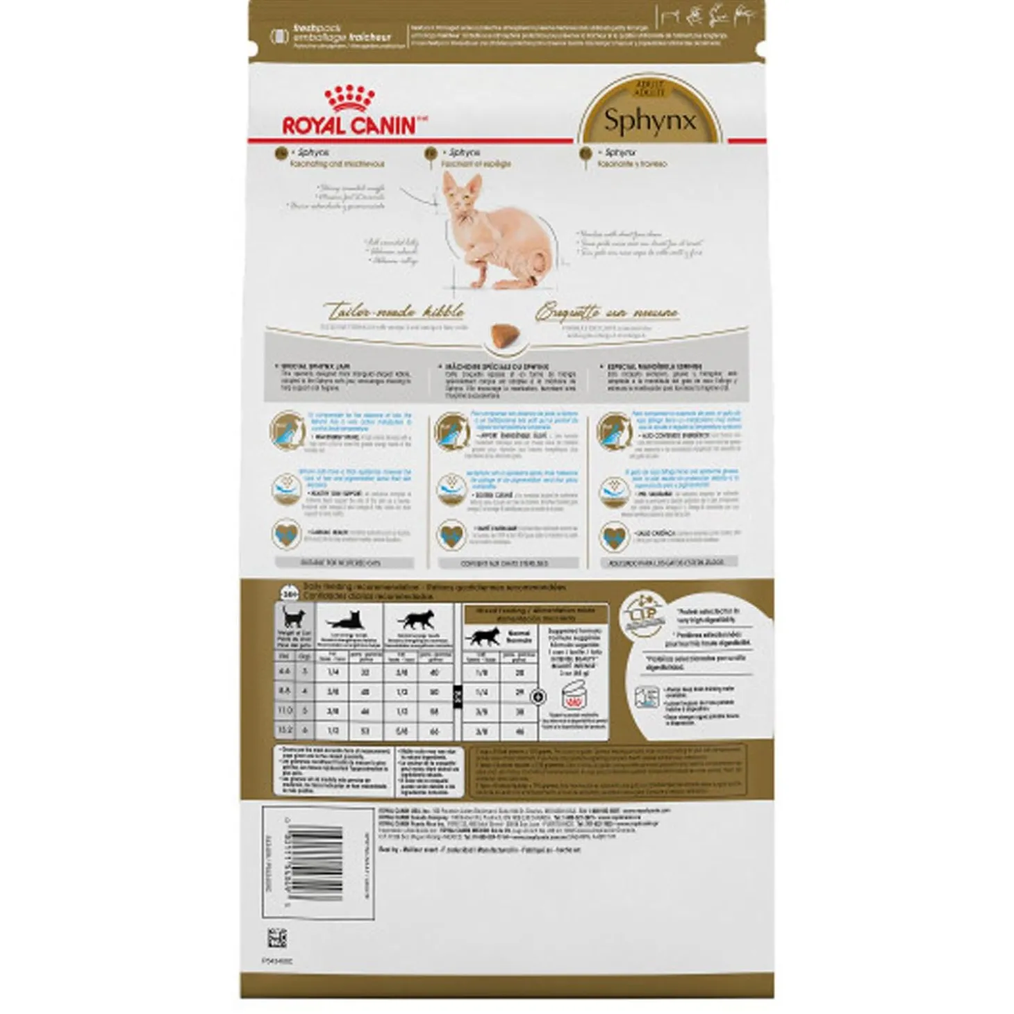 Feline Breed Nutrition Sphynx Adult Cat Food