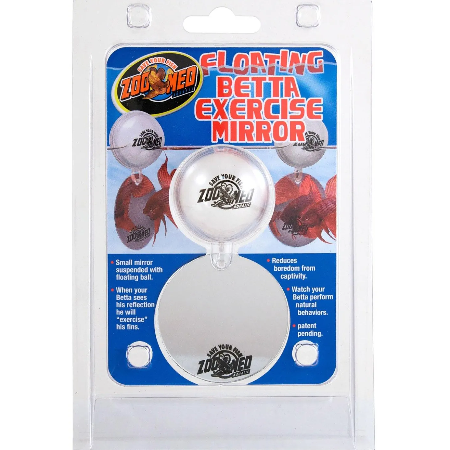 Floating Betta Exercise Mirror