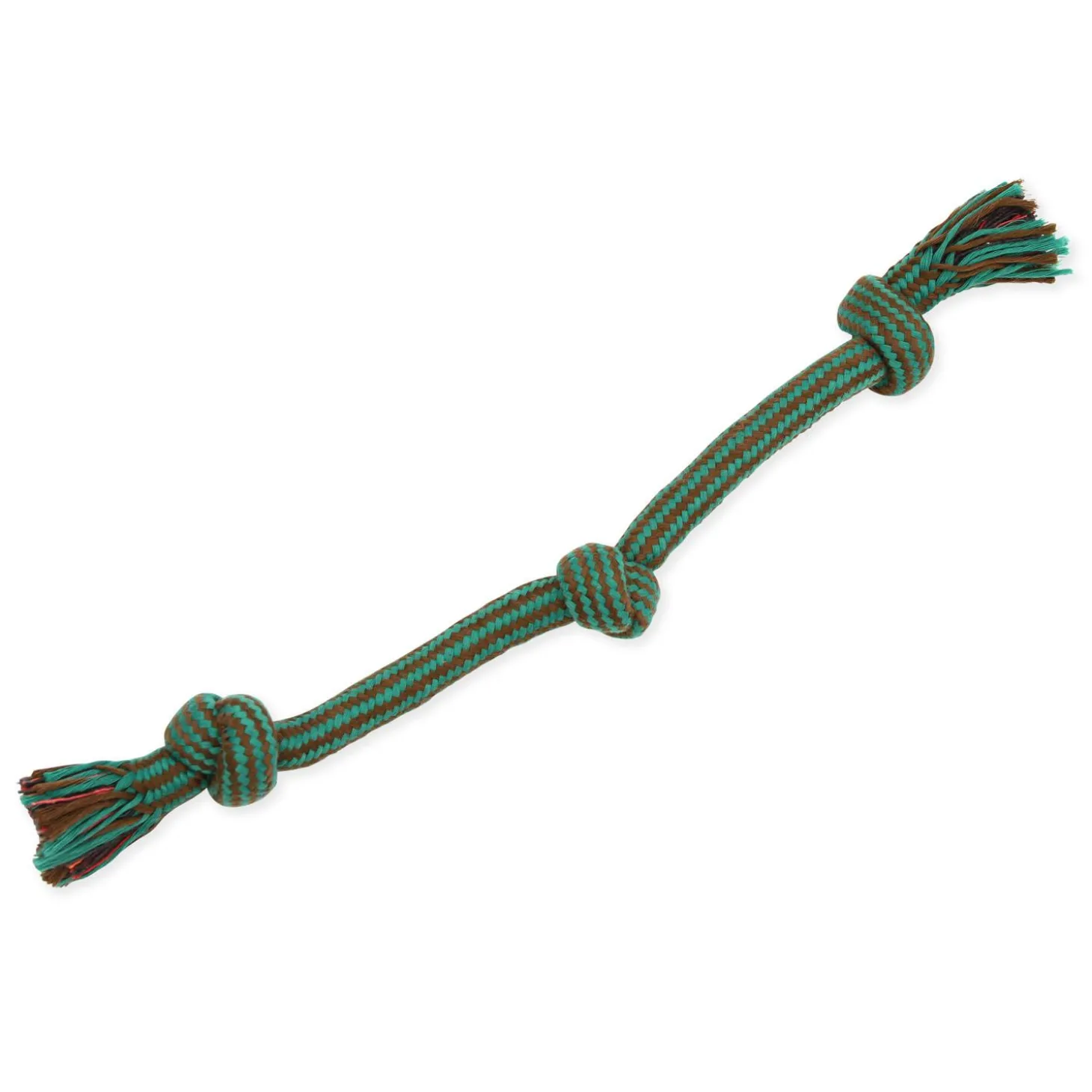 Flossy Chews Extra 3 Knot Rope Tug Dog Toy
