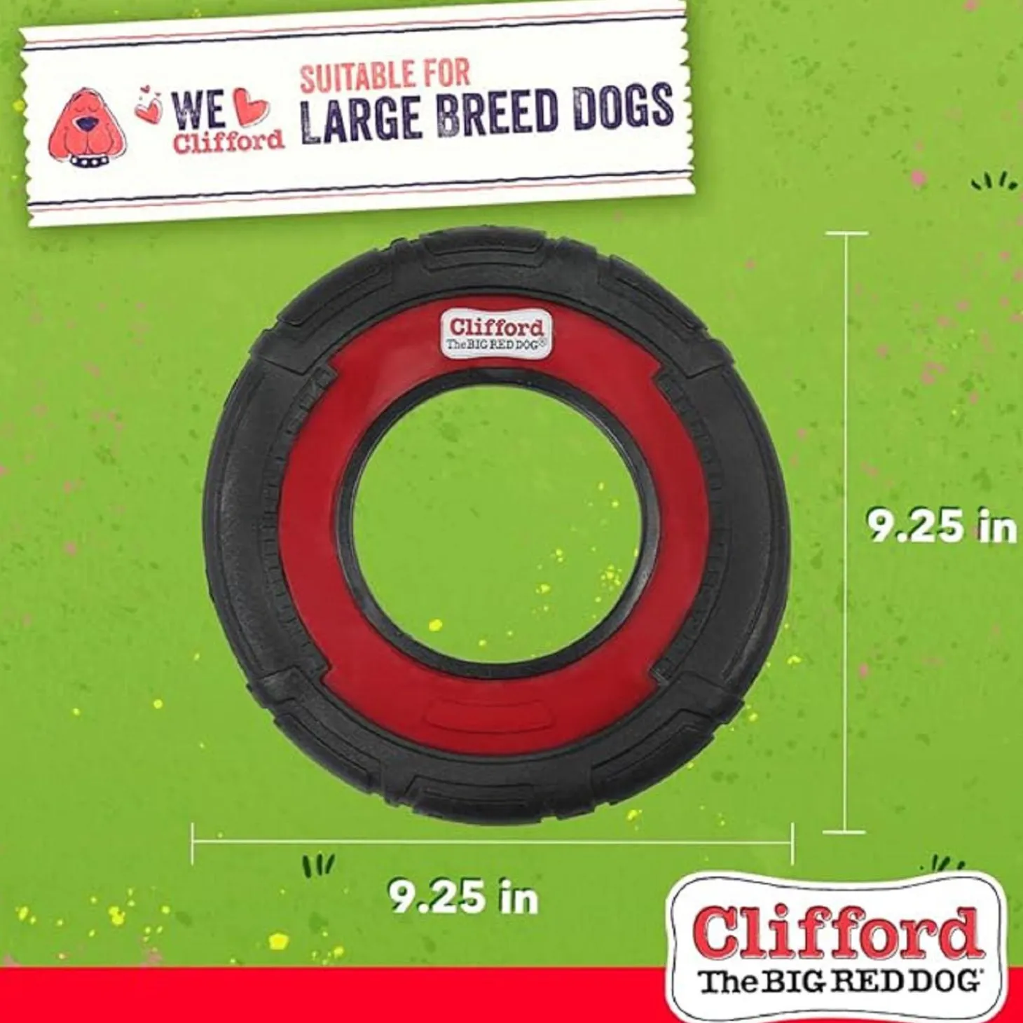 Flying Disc Dog Toy