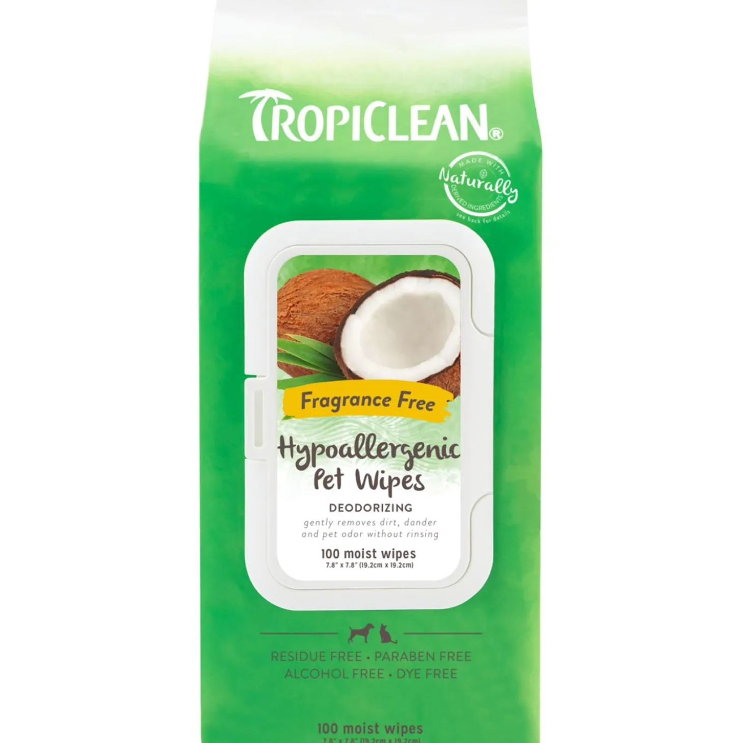Fragrance Free Hypoallergenic Wipes