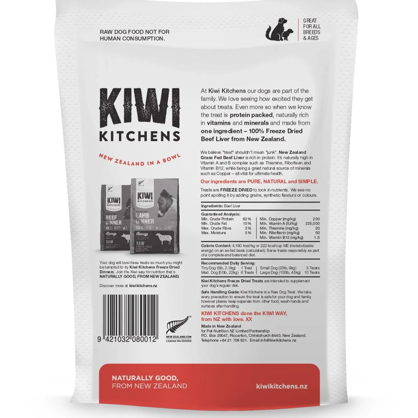 Freeze Dried Beef Liver Dog Treats