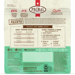 Freeze-Dried Raw Pronto Chicken Recipe Adult Dog Food