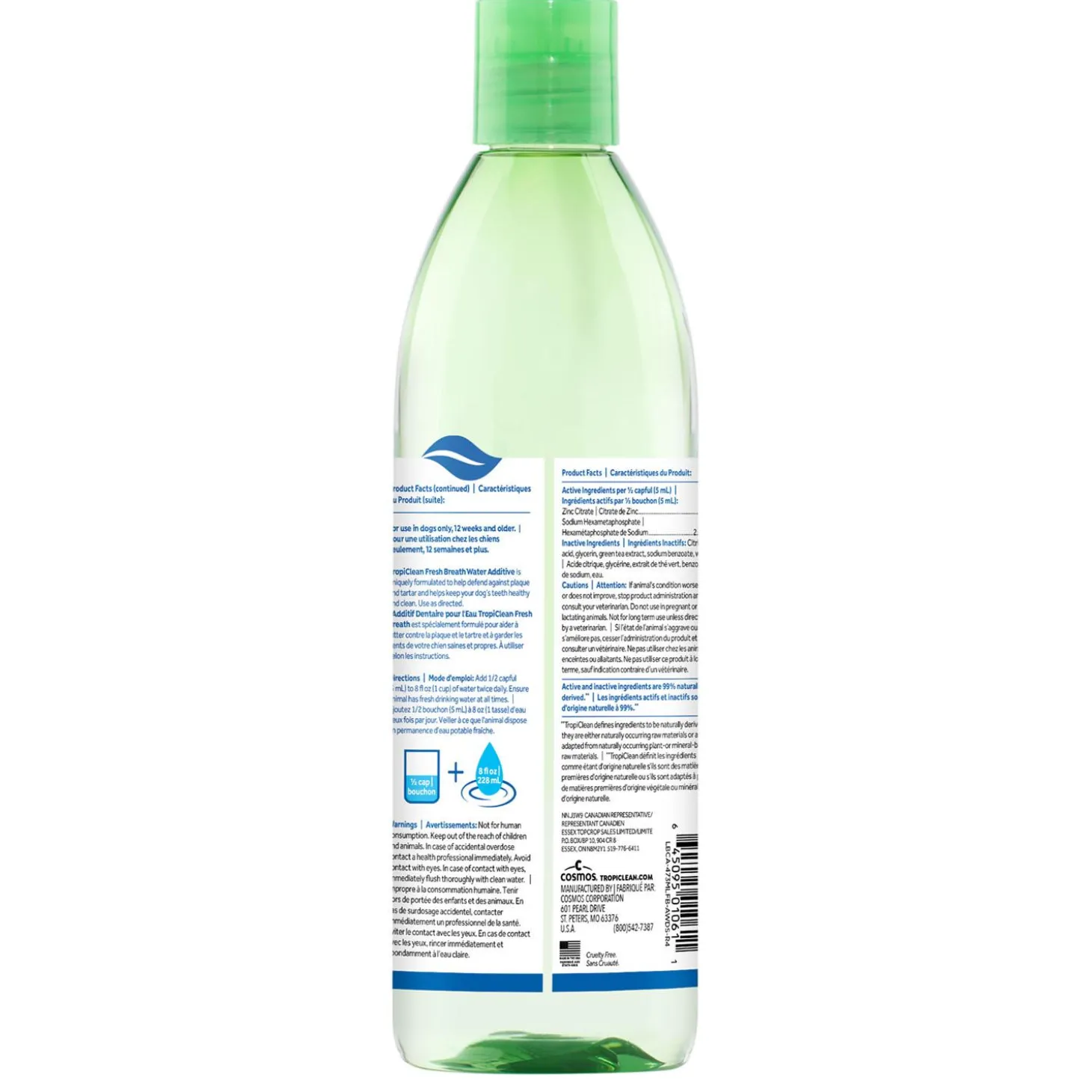 Fresh Breath Advanced Whitening Oral Care Dog Water Additive
