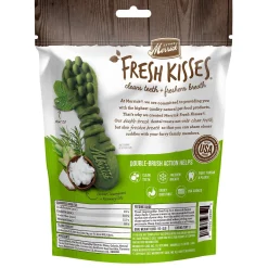 Fresh Kisses Double-Brush Coconut & Botanical Oils Small Breed Dog Treats