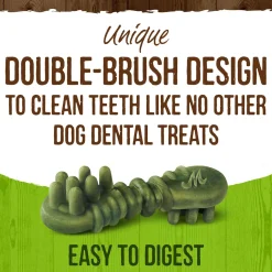 Fresh Kisses Double-Brush Coconut & Botanical Oils Small Breed Dog Treats