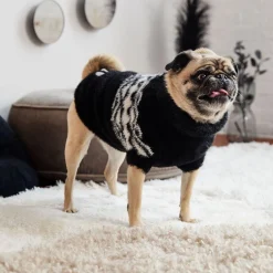 Fuzzy Black Sweater