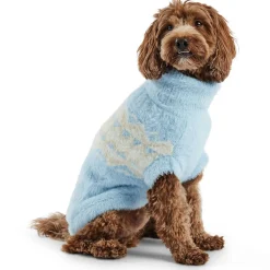 Fuzzy Blue Sweater