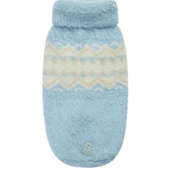 Fuzzy Blue Sweater