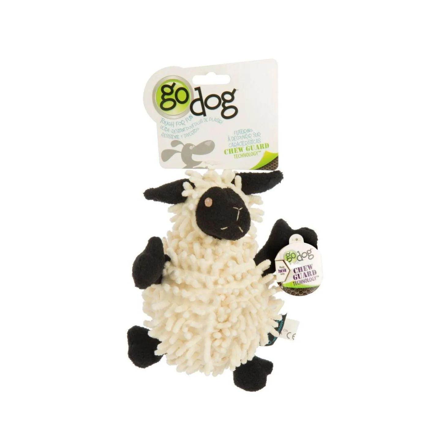 Fuzzy Wuzzy Lamb Dog Toy