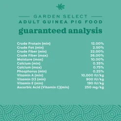 Garden Select Adult Guinea Pig Food