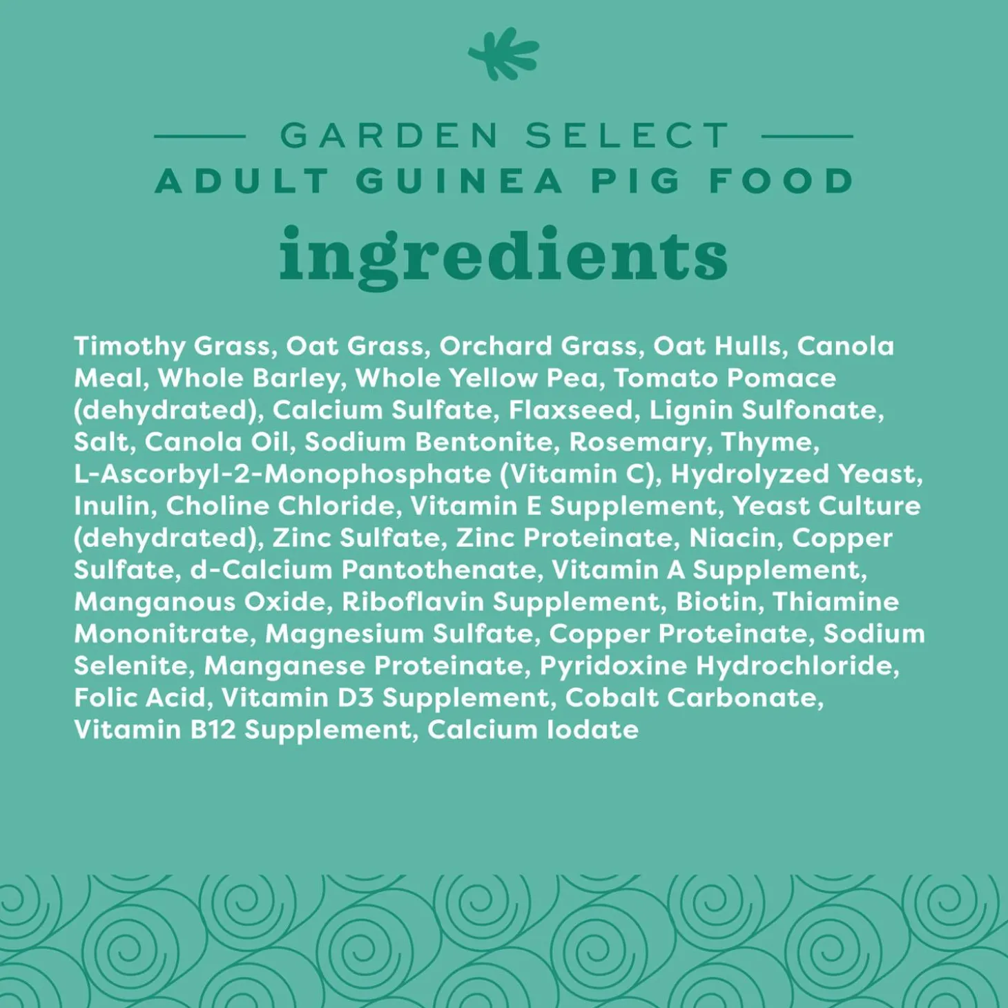 Garden Select Adult Guinea Pig Food