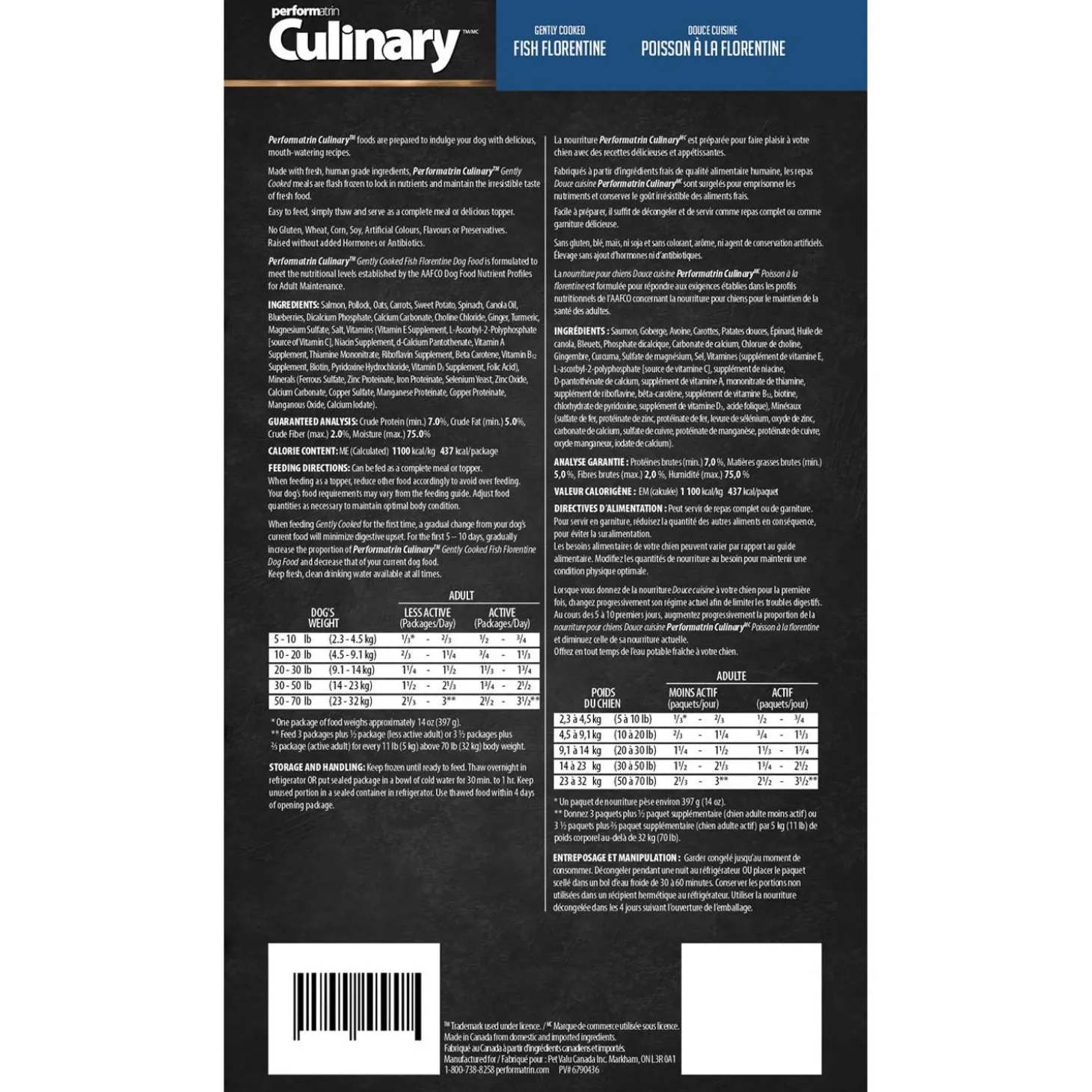 Gently Cooked Fish Florentine Adult Dog Food