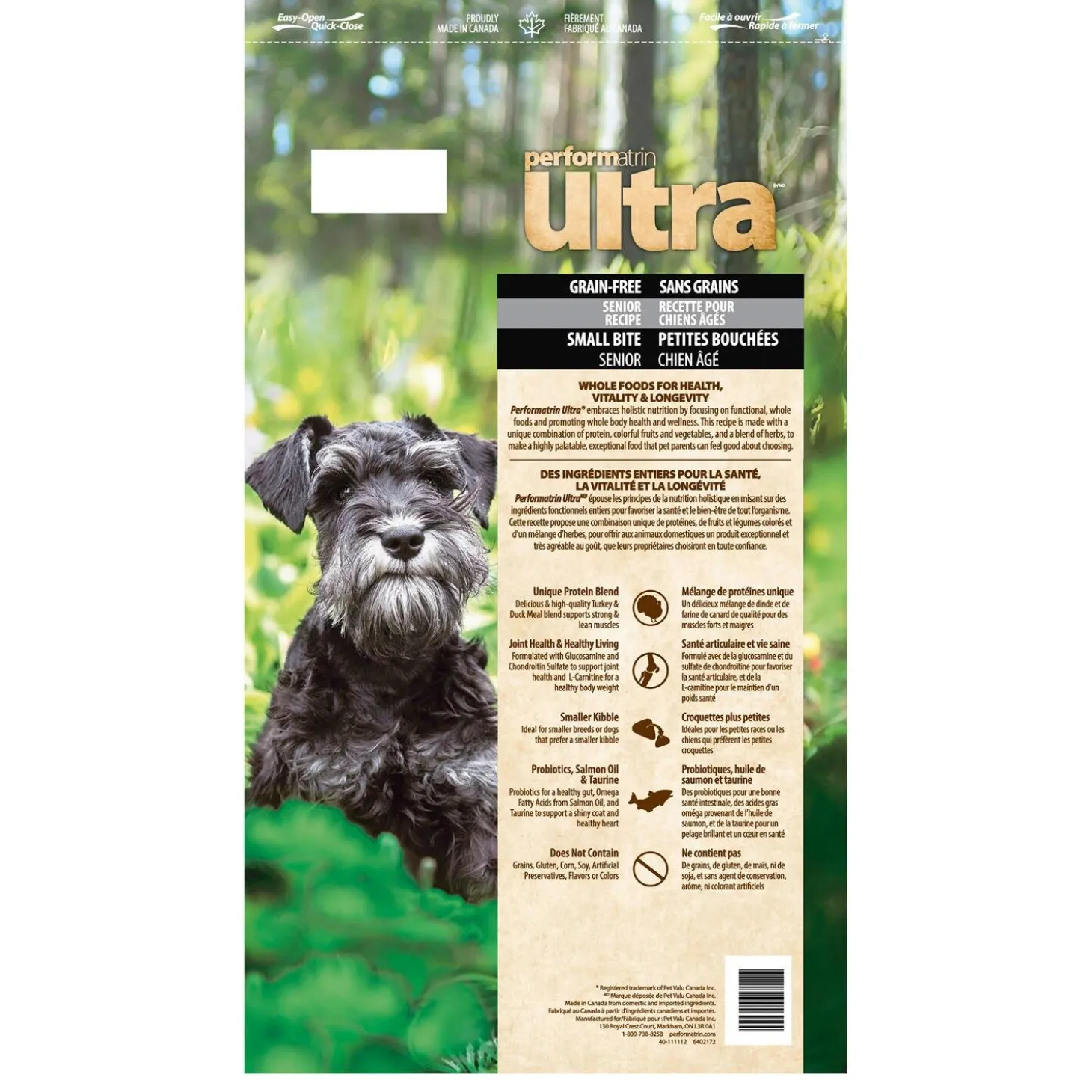 Grain-Free Senior Recipe Small Bite Dog Food