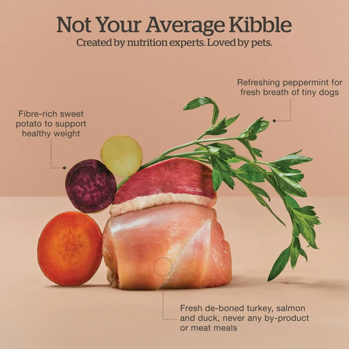 Grain-Free Turkey, Salmon & Duck Recipe Small Breed Adult Dog Food