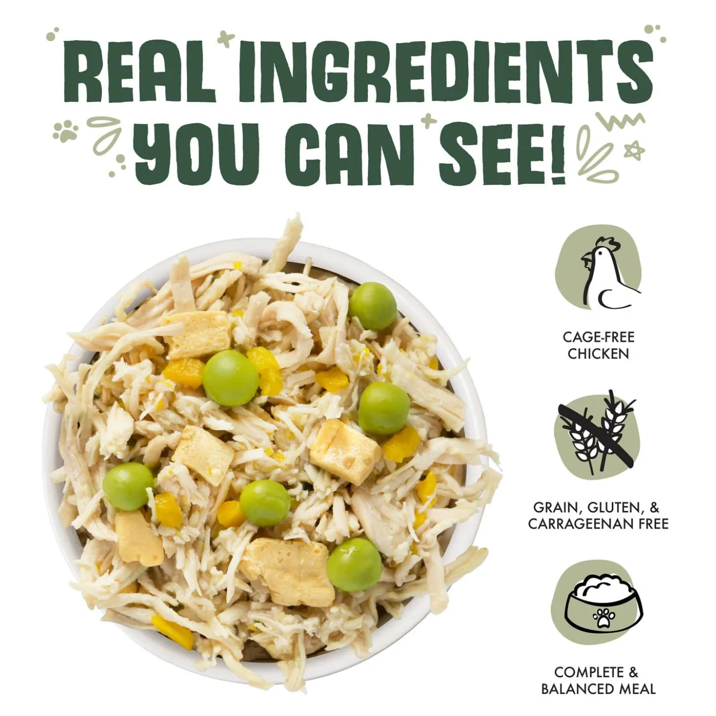 Green Eggs & Chicken with Chicken, Pumpkin, Greens & Egg Dog Food