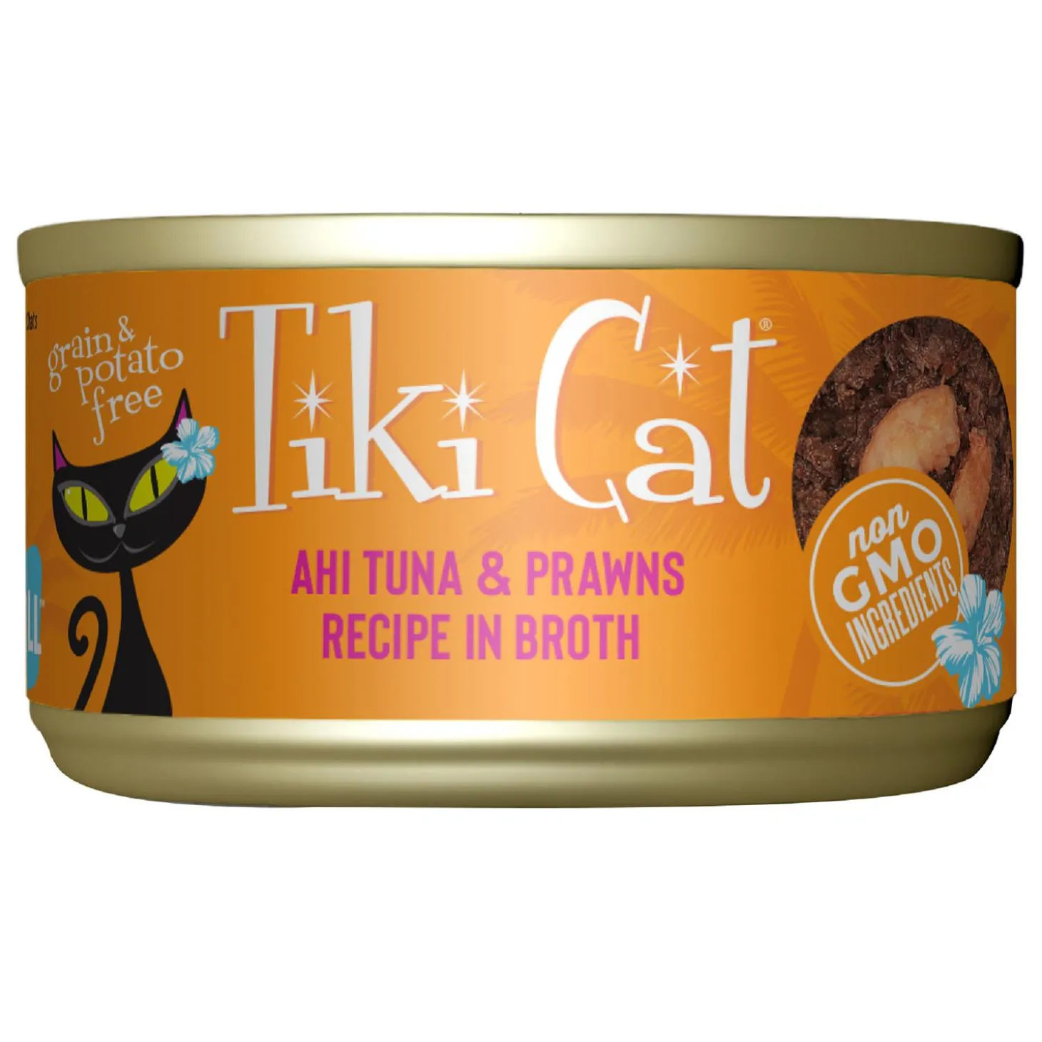 Grill Ahi Tuna & Prawns Recipe in Broth Cat Food