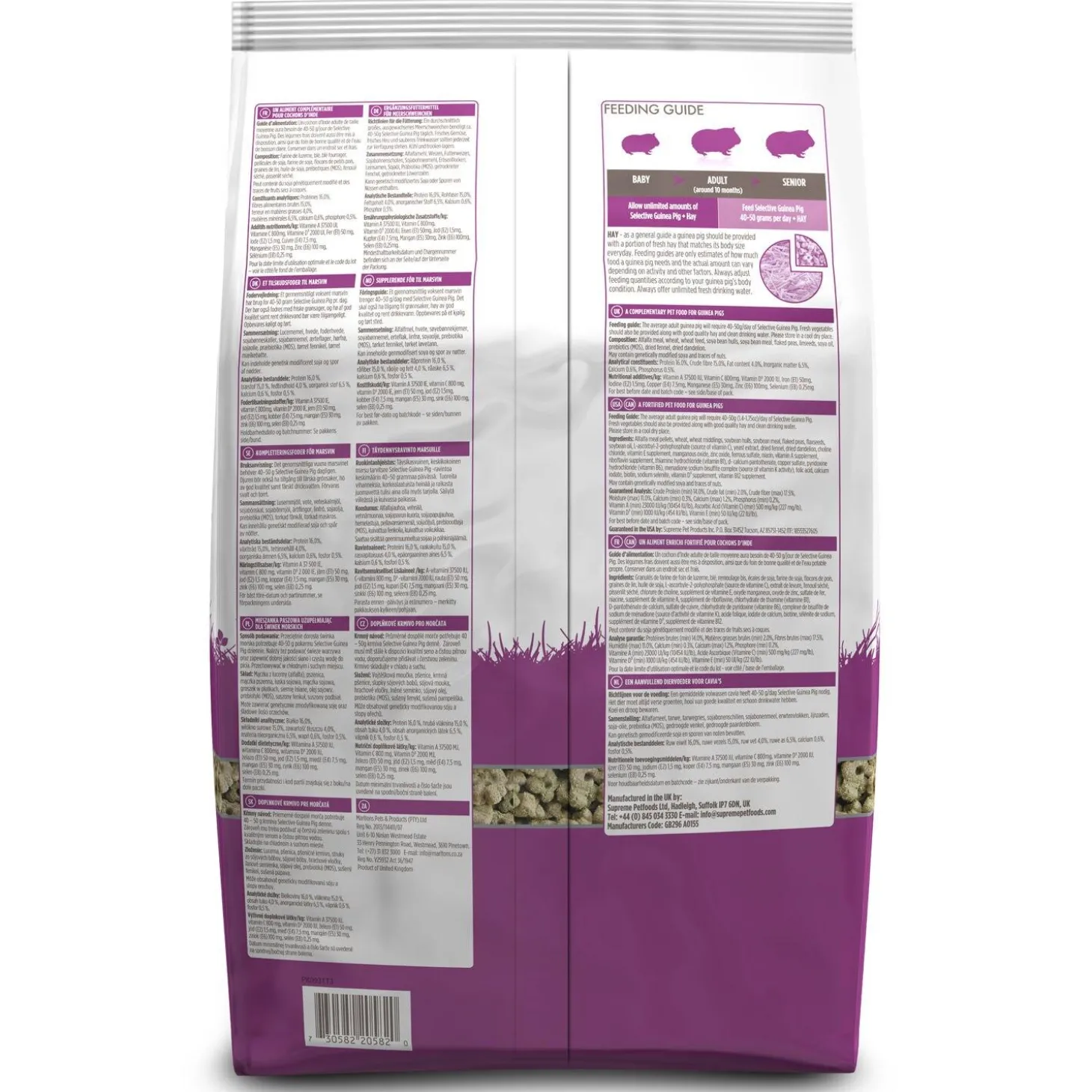 Guinea Pig Food