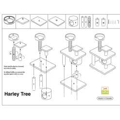 Harley Cat Tree Condo