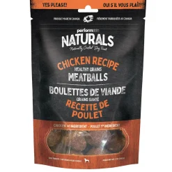 Healthy Grains Meatballs Chicken Recipe Dog Treats