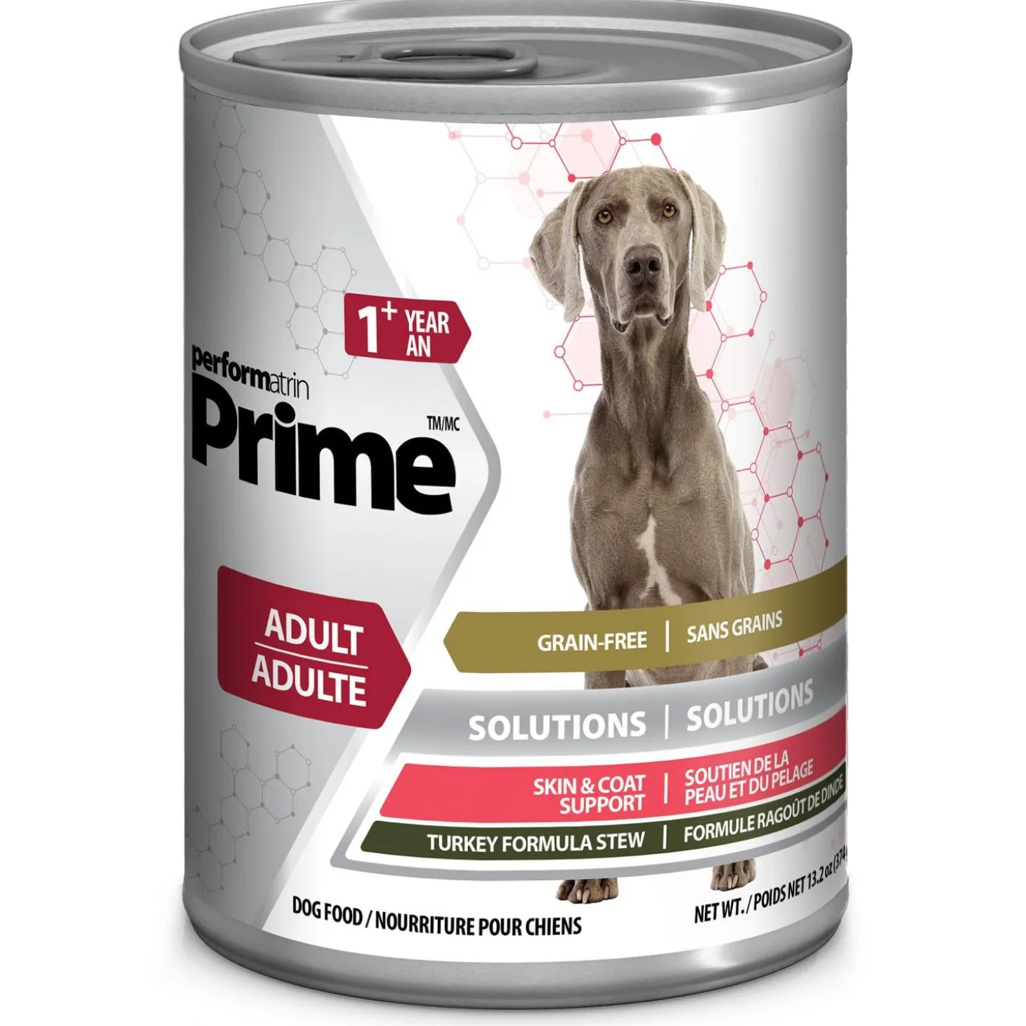 Healthy Skin & Coat Support Turkey Formula Stew Adult Dog Food