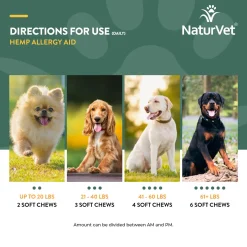 Hemp Allergy Aid Soft Dog Chews
