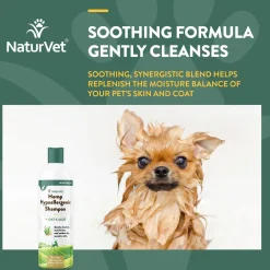 Hemp Hypoallergenic Shampoo for Dogs - Oat & Aloe
