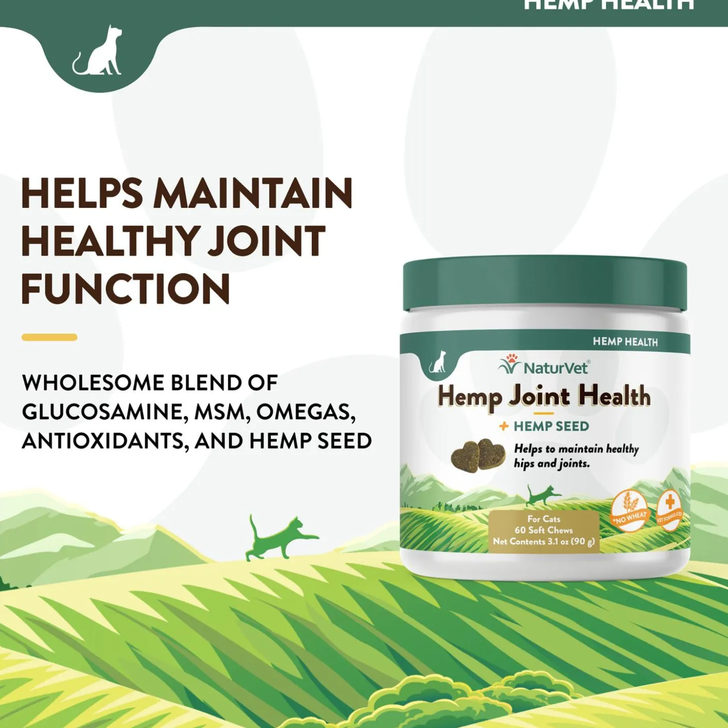 Hemp Joint Health Soft Cat Chews