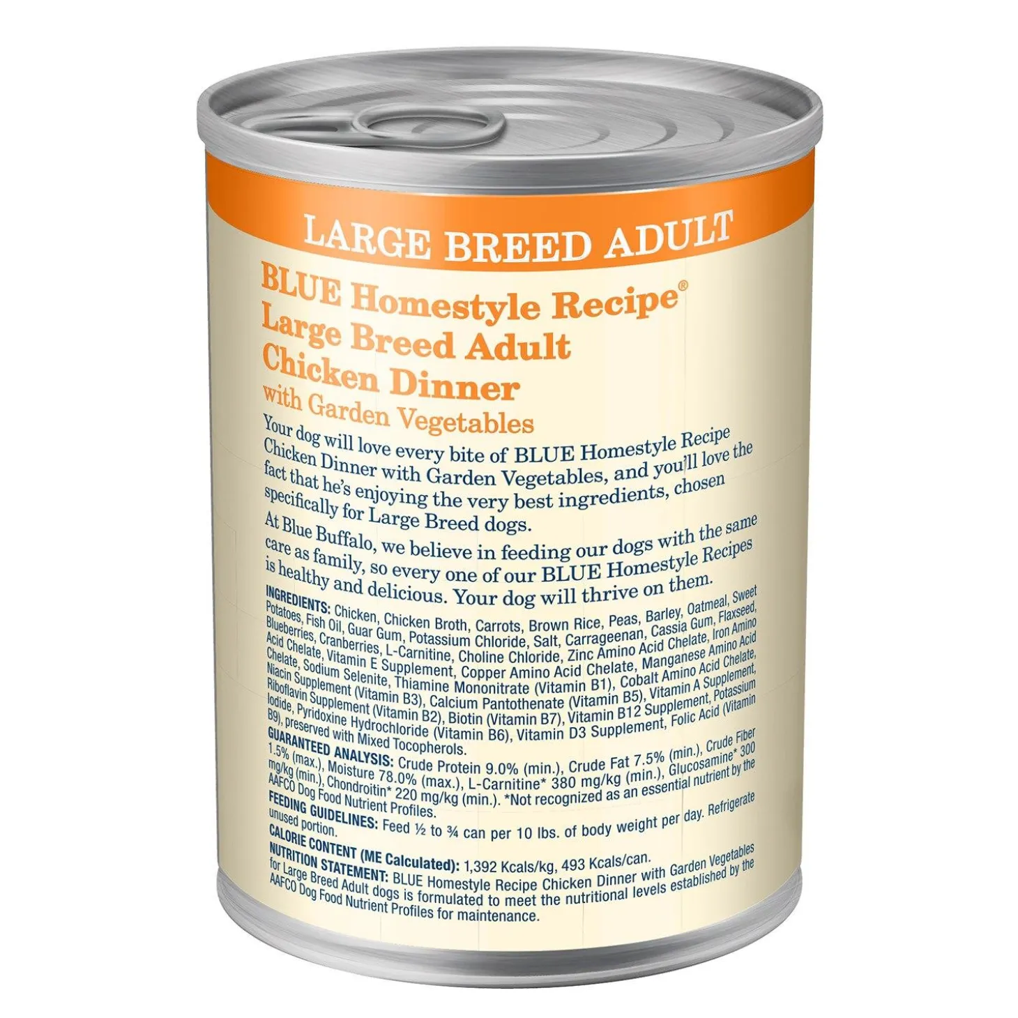Homestyle Recipe Large Breed Chicken Dinner with Garden Vegetables Adult Dog Food
