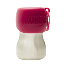 H2O Pink Water Bottle and Travel Bowl