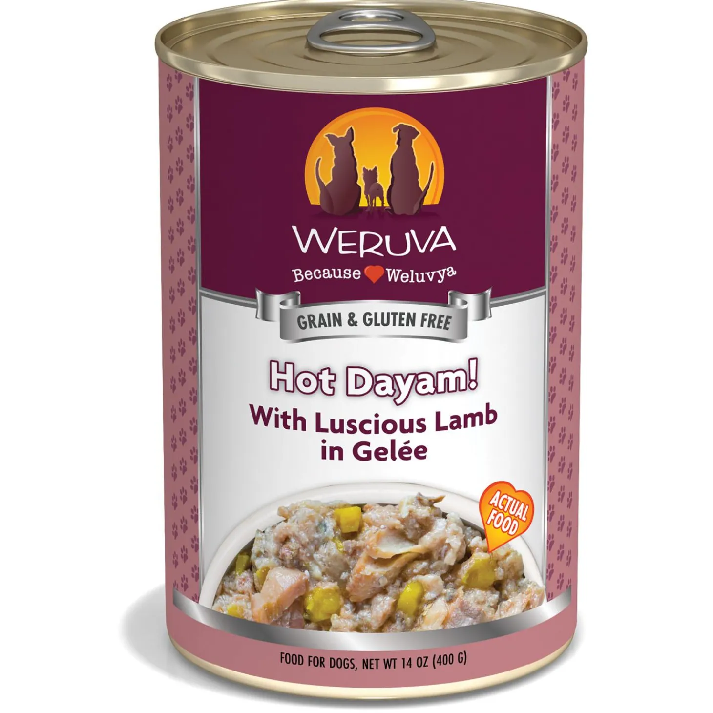 Hot Dayam! with Luscious Lamb Dog Food