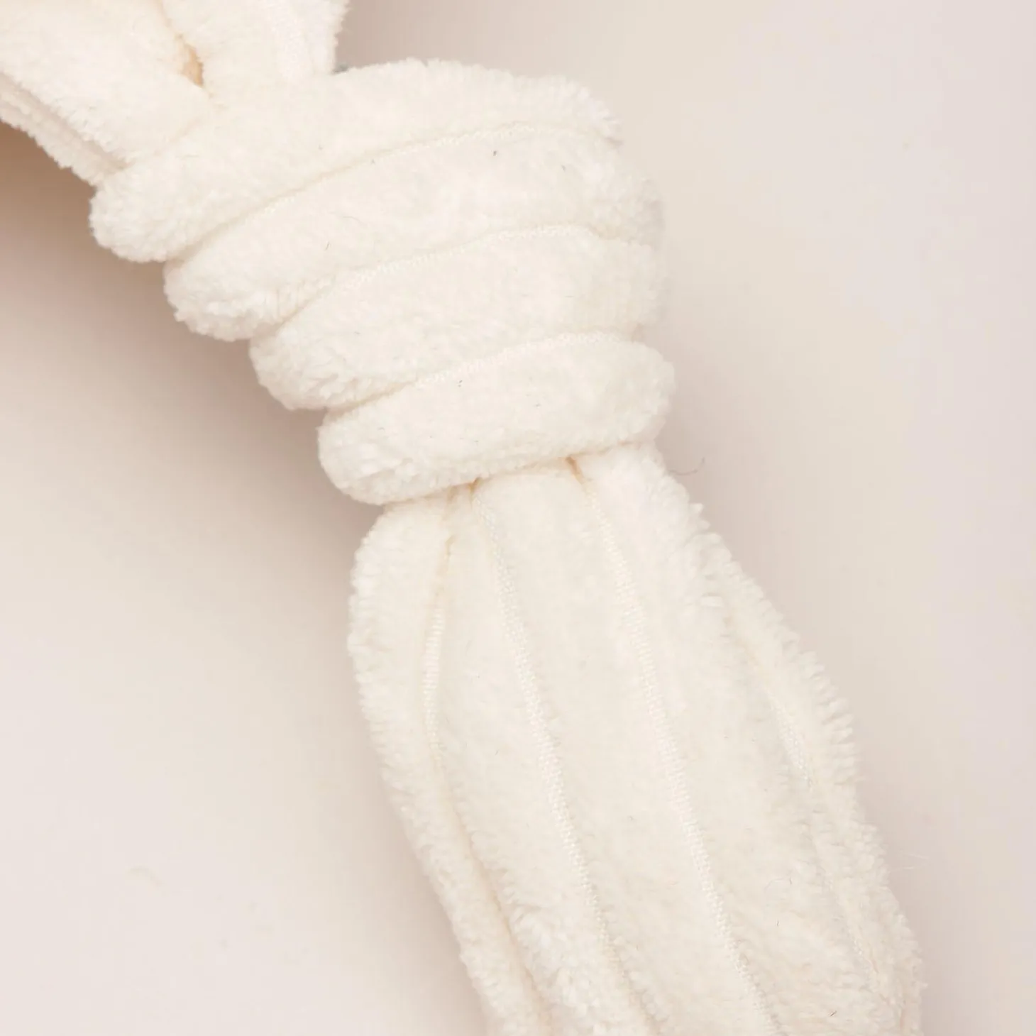 HuggleFleece FlufferKnottie Louise the Lamb Dog Toy