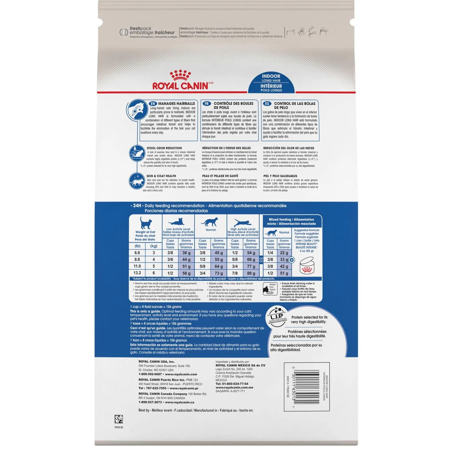 Indoor Long Hair Adult Cat Food