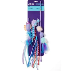 5-in-1 Fish Teaser Wand Set Cat Toy