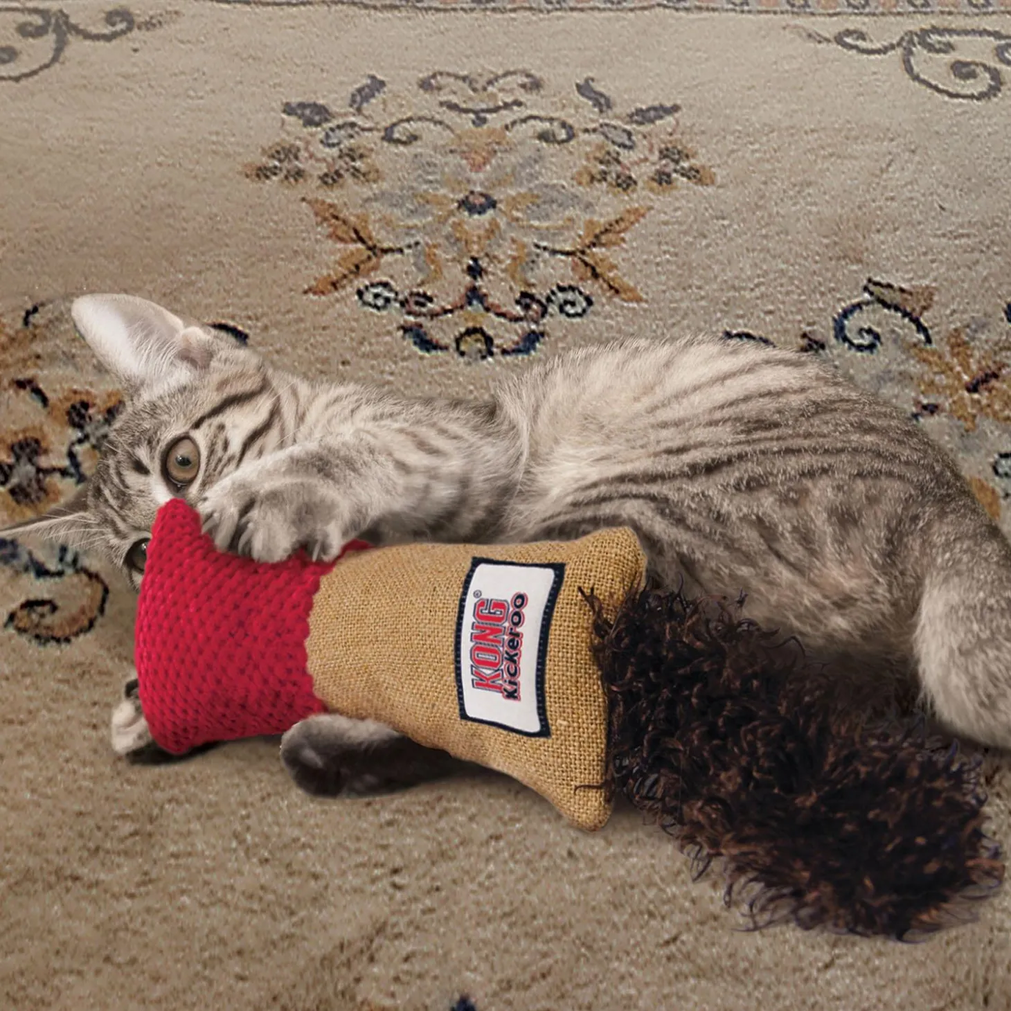 Kickeroo Cuddler Cat Toy
