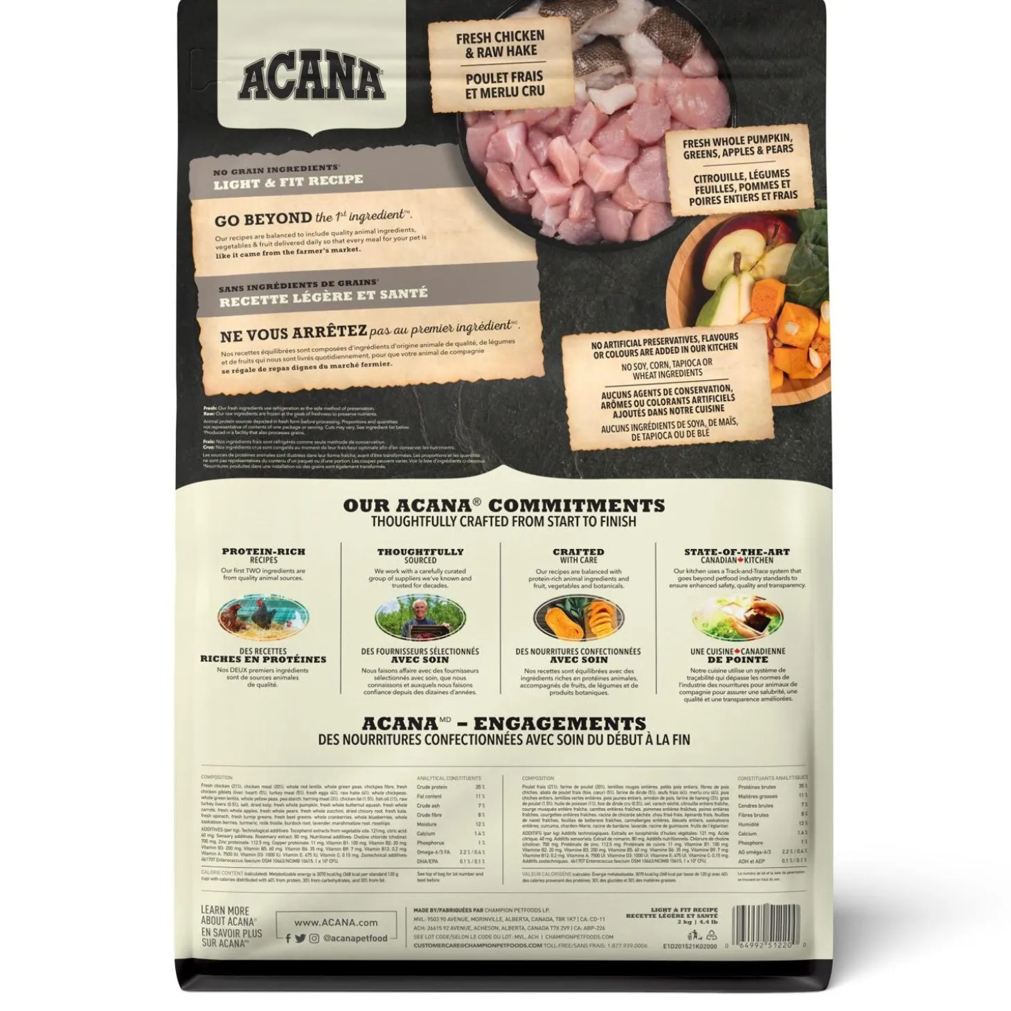 Light & Fit Recipe Adult Dog Food