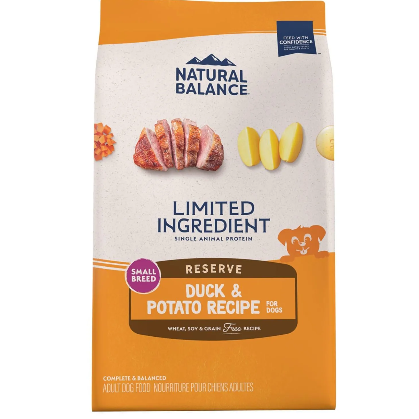 Limited Ingredient Small Breed Bites Reserve Duck & Potato Recipe Adult Dog Food