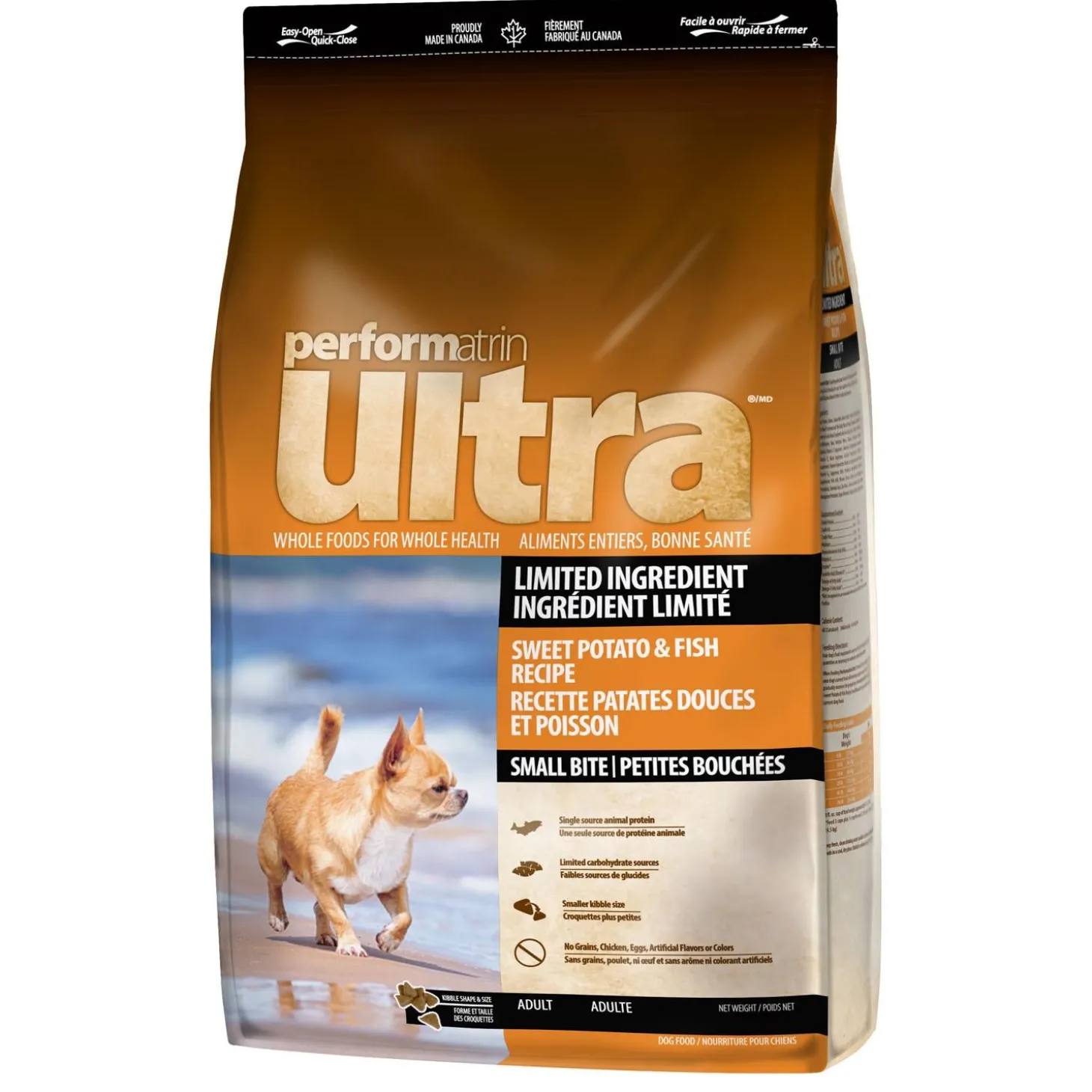 Limited Ingredient Sweet Potato & Fish Recipe Small Bite Adult Dog Food
