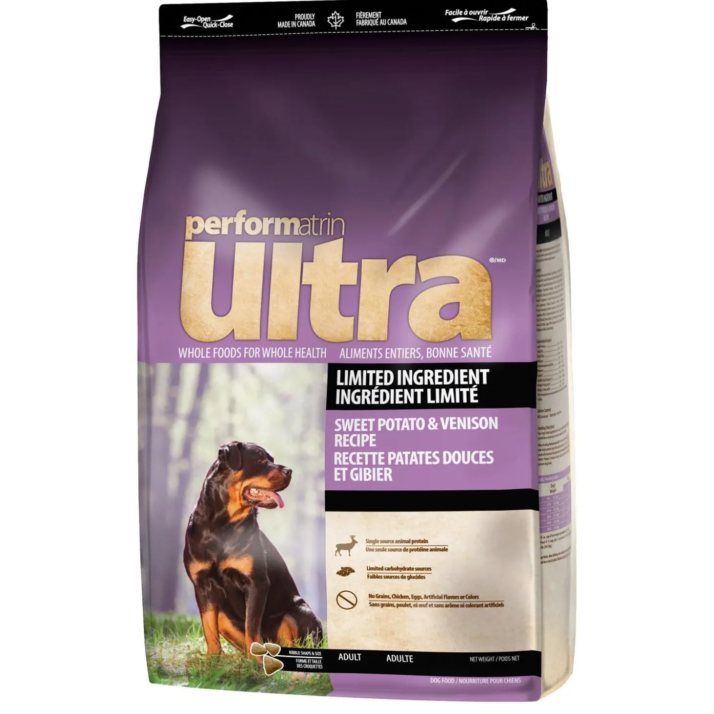 Limited Ingredient Sweet Potato & Venison Recipe Adult Dog Food