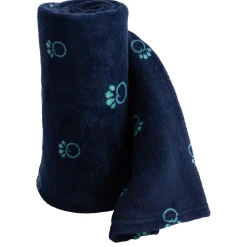 Logo Blanket Navy