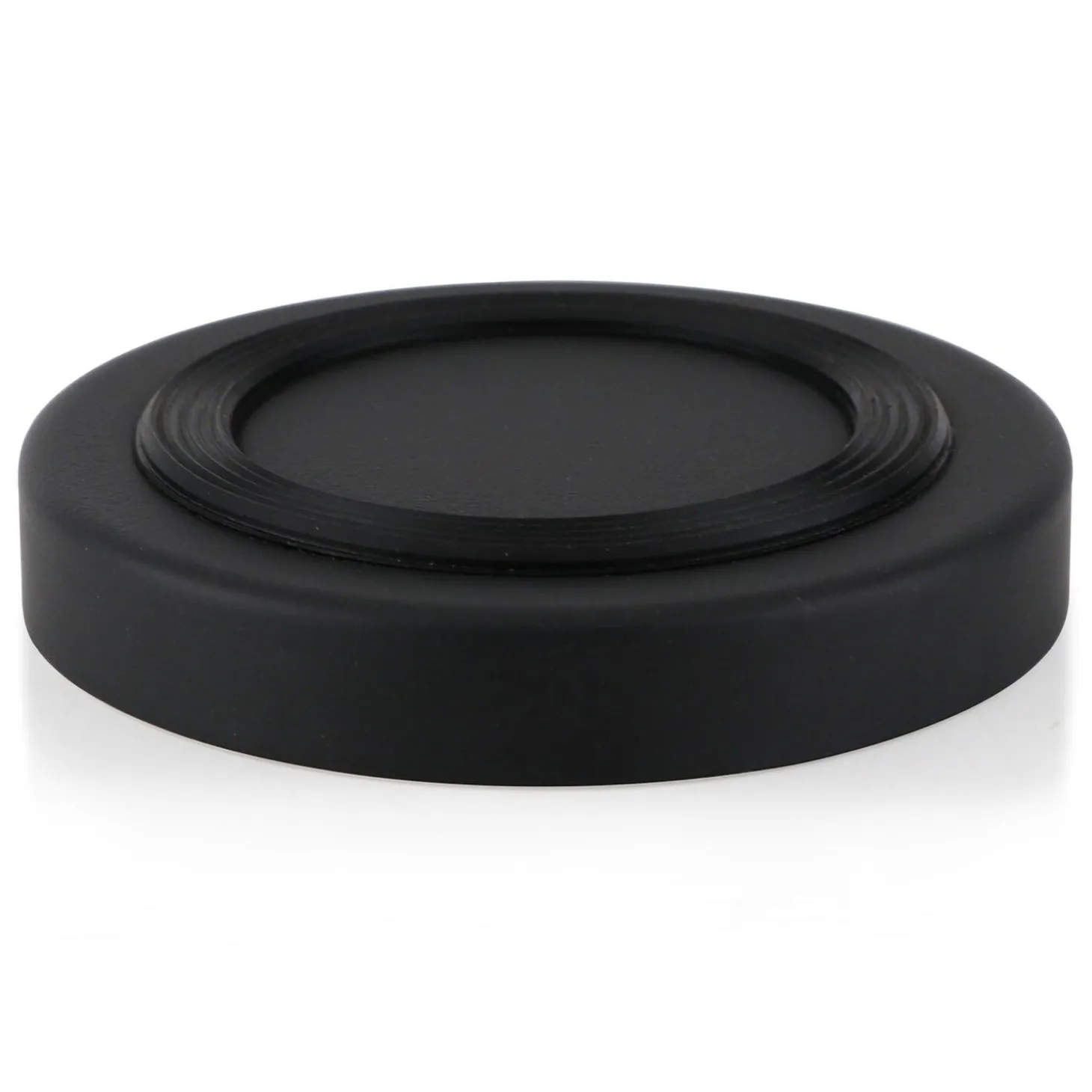 Low Double Wall Black Feeding Bowl
