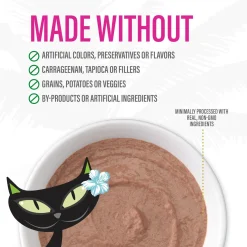Luau Velvet Mousse Tuna & Mackerel in Broth Cat Food