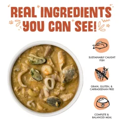 Marbella Paella with Mackerel, Shrimp & Mussels Adult Cat Food