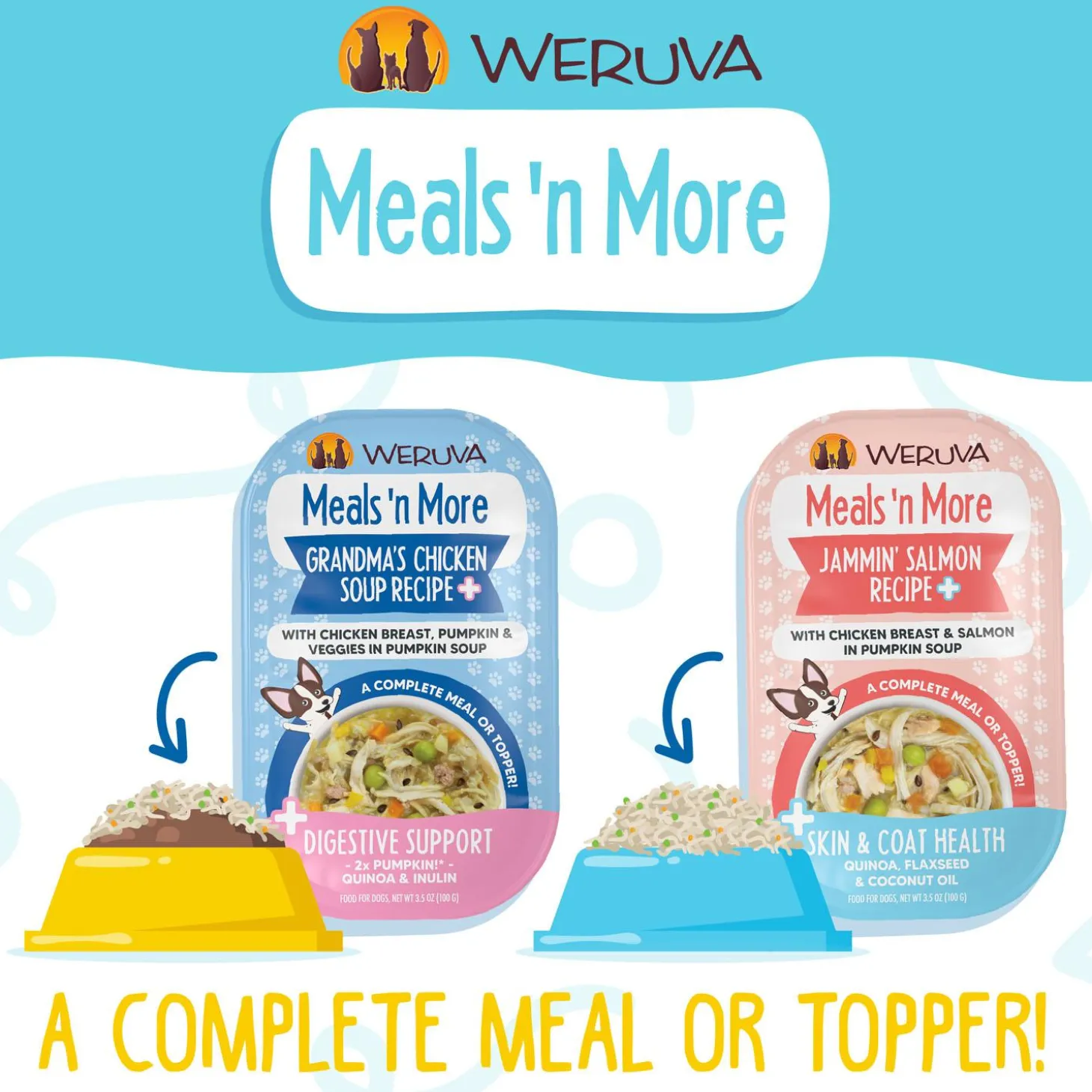 Meals' n More Woof Woof Floof! Variety Pack Dog Food