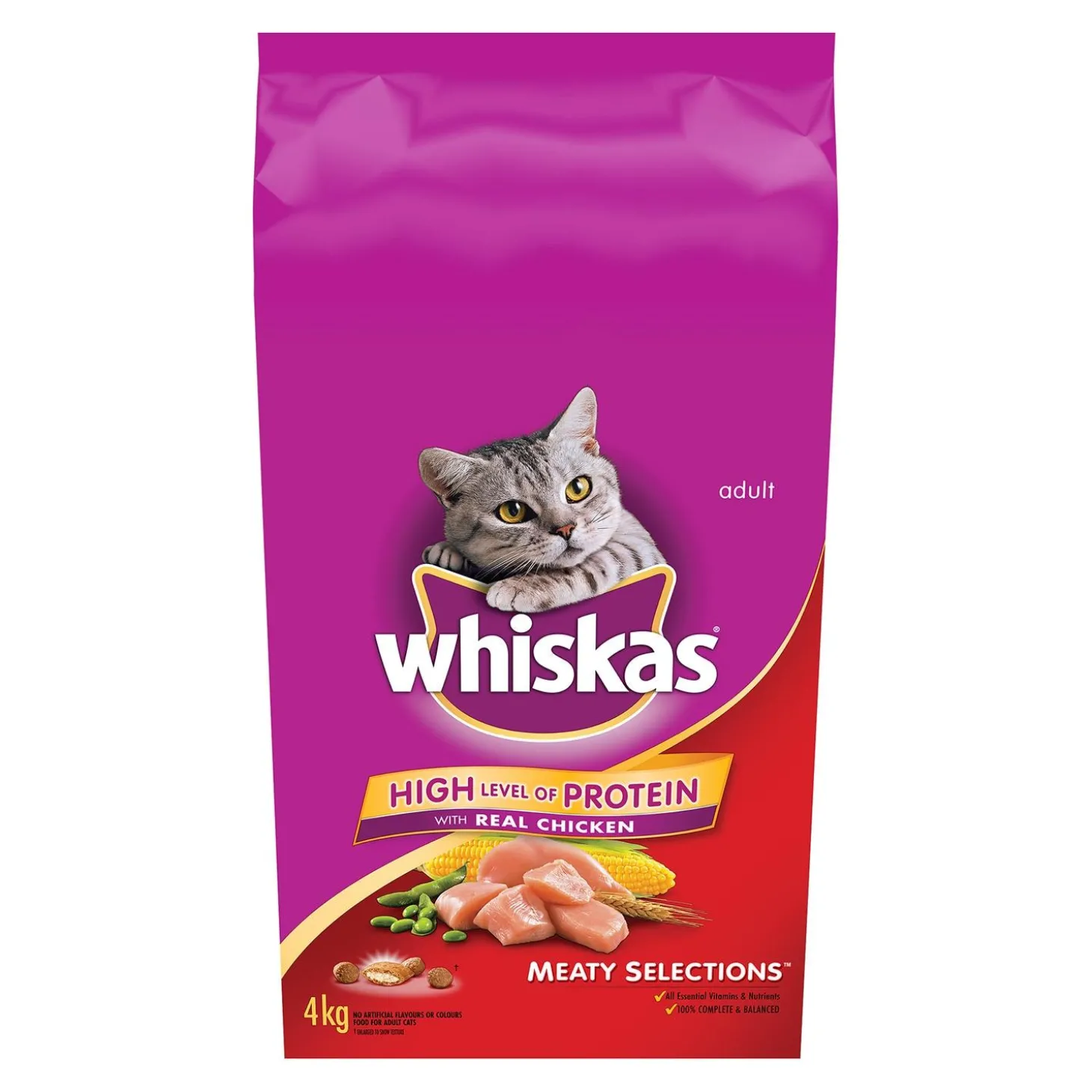 Meaty Selections with Real Chicken Adult Cat Food